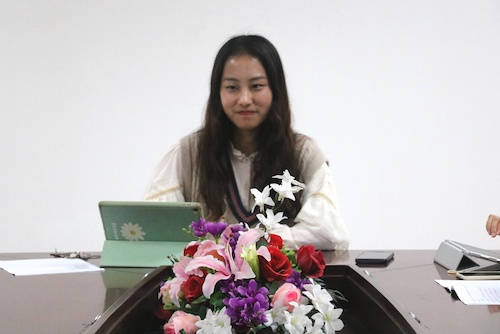 欧美色情
团委副书记徐怡情主持活动