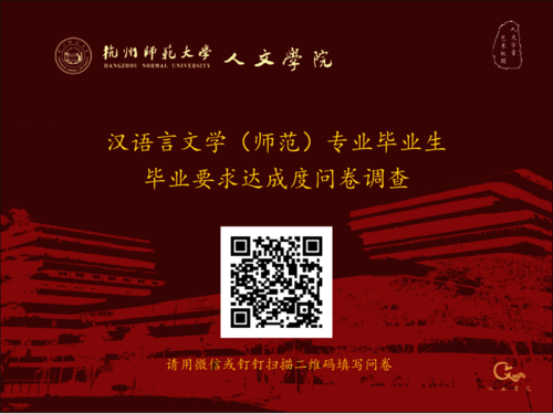 汉语言文学（师范）专业毕业生毕业要求达成度问卷调查